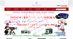 Desktop Screenshot of ngocdungcamera.com