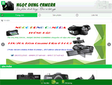 Tablet Screenshot of ngocdungcamera.com